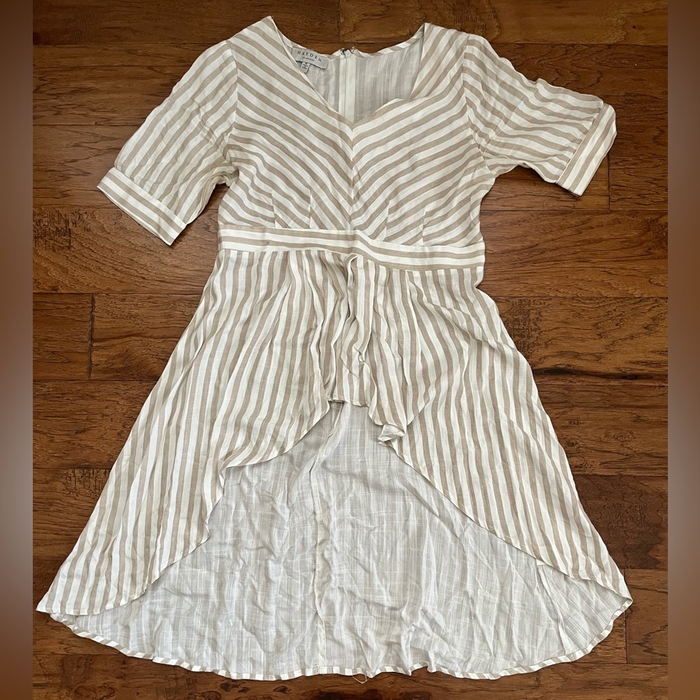 Hayden Los Angeles High-Lo Striped Tunic